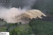凱米颱風雨量太驚人！全台「水庫大進帳」4水庫被灌到飽