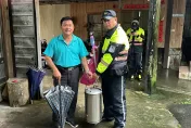 影/嘉縣159甲落石不斷！光華村連日停電成孤島　暖警送「救命油」供呼吸照護