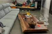 彰化鹿港頂番橋施工遇颱風！　網紅崩潰「汙水湧住家」嘆：損失百萬