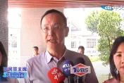 黃捷颱風天出國挨轟拖藍委下水　朱立倫：謝衣鳳每天都在勘災竟還遭口水攻擊