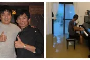 凱米颱風重創中南部　他家中泡水淡定彈琴宛如水上鋼琴師…真實身分竟是「資深大咖演員」