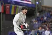 快訊/睽違36年重返奧運舞台！中華男子擊劍陳弈通闖鈍劍32強