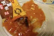 很怪的回應！「豆瓣醬包擠出蟑螂」肢體看得見　店家神回：鍋物沒問題可以吃