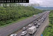 快訊/出遊注意！國3南向名間段「多車事故」　車流嚴重回堵