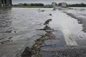 山陀兒肆虐！宜蘭壯圍汪洋一片　農田道路融為一體