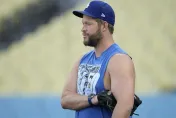 MLB/道奇好消息！柯蕭復健順利　17日小聯盟登板投2局