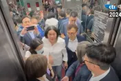 遭綠委困電梯90分鐘又遇吳秉叡拆麥　陳玉珍怒「不良示範」：小朋友不要學