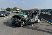 影/彰化國道血滴子奪命！北向輪胎噴飛南向　52歲男氣管遭剁破亡
