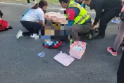 影/9歲男童陪爸路跑遭輾斃　駕駛稱：沒看到小孩、只開20
