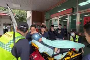 影/台中狂男持刀狂捅員警案最新！驚悚過程再看一次