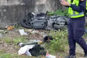 「踫」聲巨響！卑南花東縱谷公路猛撞圍牆　男胸部重創斷魂