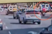 影/北市承德路死亡車禍　騎士遭大貨車當場輾斃
