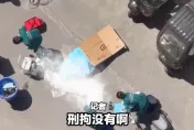 影/又是高空拋物！巴中快遞員遭「天降鋼筋」砸死　2裝修工人被捕