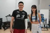 「球二代」李宏薪化身CBA啦啦隊　同隊應援陳盈駿
