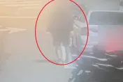 偷共享機車「撞路邊機車再縱火」　男落跑4小時被逮