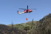 陽明山火災影響！新北金山空污數值高　籲民眾關窗戴口罩