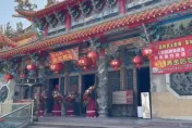 抗川普關稅！員林廣天宮媽祖送美金　逾千信眾補財庫