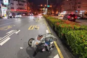 影/台中死亡車禍！　機車、轎車對撞「女騎士噴飛車毀慘死」