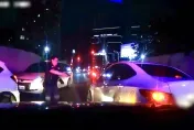 影/通緝毒蟲拒檢開車衝撞　警圍捕8KM轟4槍逮人
