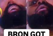 NBA/戲精敵不過攝影機！　湖人「詹皇」倒地偷瞄被抓包