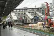 中壢臨時車站飄「濃厚瓦斯味」！　 鐵道局：已要求全面停工