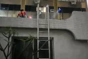 北市大安區公寓水塔驚見男屍　警封鎖現場採證