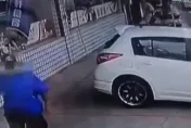 屏東挾持案！女駕駛車門沒鎖遭闖勒脖　驚險掙脫畫面曝