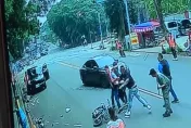 台中后里馬場爆大亂鬥！腳踏車業者搶客互毆　8人掛彩