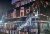 綠島民宿火警！建築遭火舌吞噬付之一炬幸無傷亡