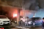 驚悚母親節！三峽透天厝大火　媽帶兒子「2樓窗戶跳下」逃生