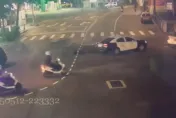 影/板橋街頭警匪追逐！ 11條通男拒捕還撞飛警　3人落網