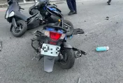影/新北永和三機車嚴重車禍！74歲翁左彎遭撞不治