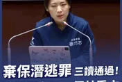 徐巧芯出招電爆林秉文！「棄保潛逃罪」立法　蜜獾開嗆了