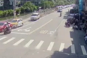 影/北市南港警酒駕撞車釀1傷！他遭記大過調職送辦