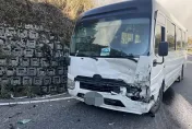 自小客未靠右釀禍！台14甲線清境路段對撞客運釀2傷