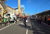 影/高雄港碼頭聯結車撞起重機「當場斷頭」！　駕駛慘死