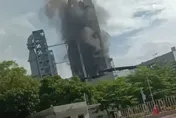 影/台泥和平廠大火！驚悚畫面直擊、台泥回應了