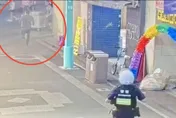 影/甘比亞男滯台10年見警狂奔　警徵用民眾機車追捕