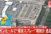 日本千葉知名商場傳「催淚氣體攻擊」　42人不適、3送醫