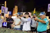 高虹安走訪新竹夜市　支持市民要她邀請黃仁勳來逛