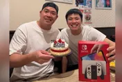 日職/祝孫易磊升支配下　宋家豪暖送蛋糕與Switch