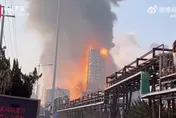 影/傷亡不明！山東化學廠大爆炸　濃煙竄百米高畫面駭人