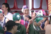 世壯運/水球賽奪金！賈永婕喊「快要斷氣了」　老公、女兒愛相隨