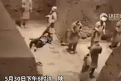 影/陸知名古蹟兵馬俑遇劫！遭精障男「跳入坑」連推2尊受損