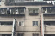 北市東區清晨民宅火警　火場救出1男子送醫
