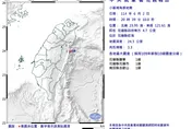 地牛翻身！花蓮近海20:39規模「3.3極淺層地震」