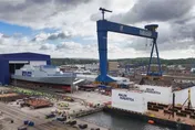 英國海軍首艘最新31型巡防艦即將下水　預計今年底海試