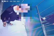 電梯驚魂！腰包滑出「過山刀」　基隆男嚇到發抖彈出電梯