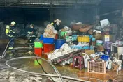 桃園飼料工廠氣爆火警　6人燒燙傷送醫