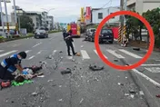 台南休旅車撞死母女！肇事細肩帶女「跪地呆滯」畫面曝